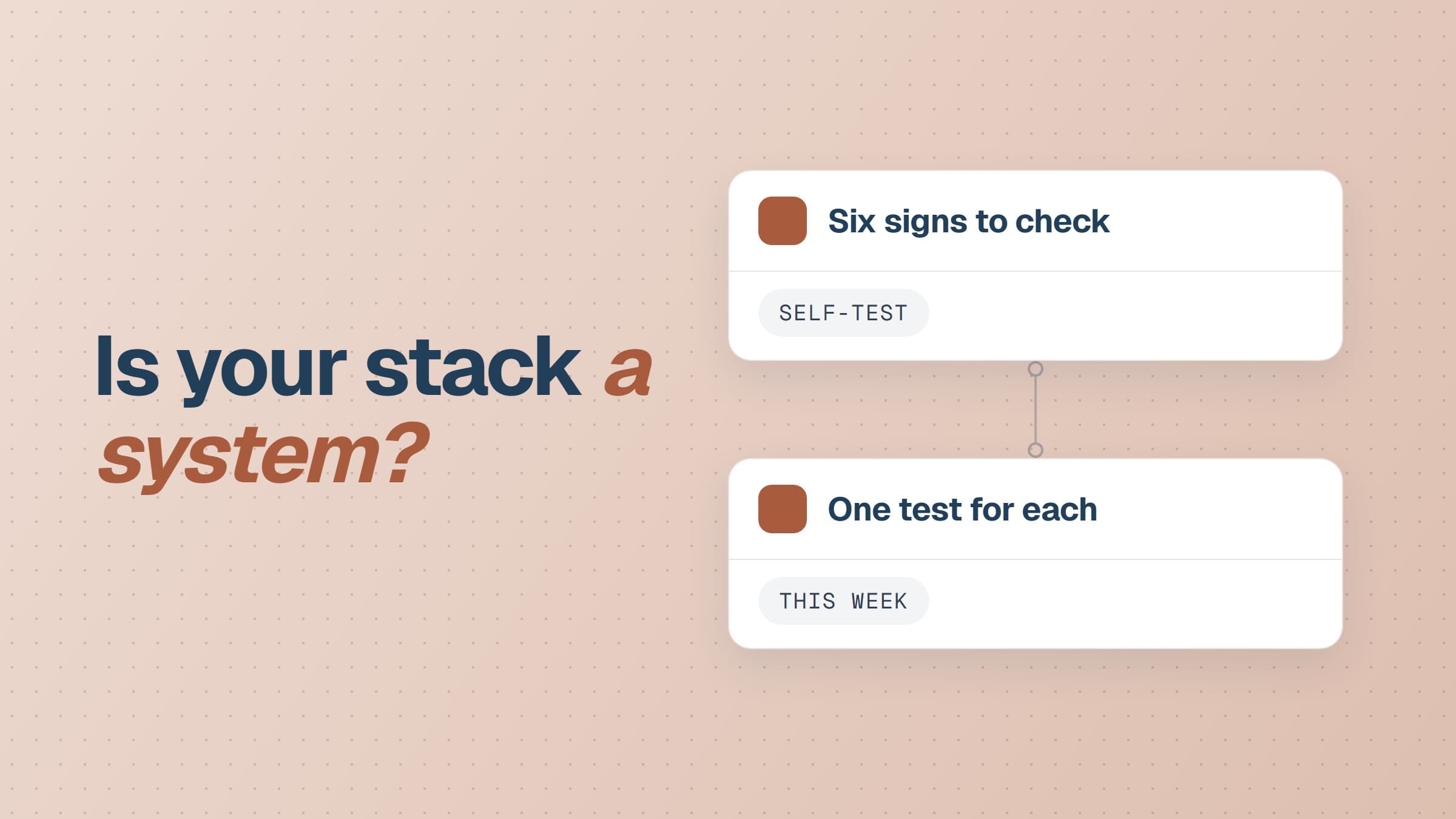 Is your revenue stack a system?