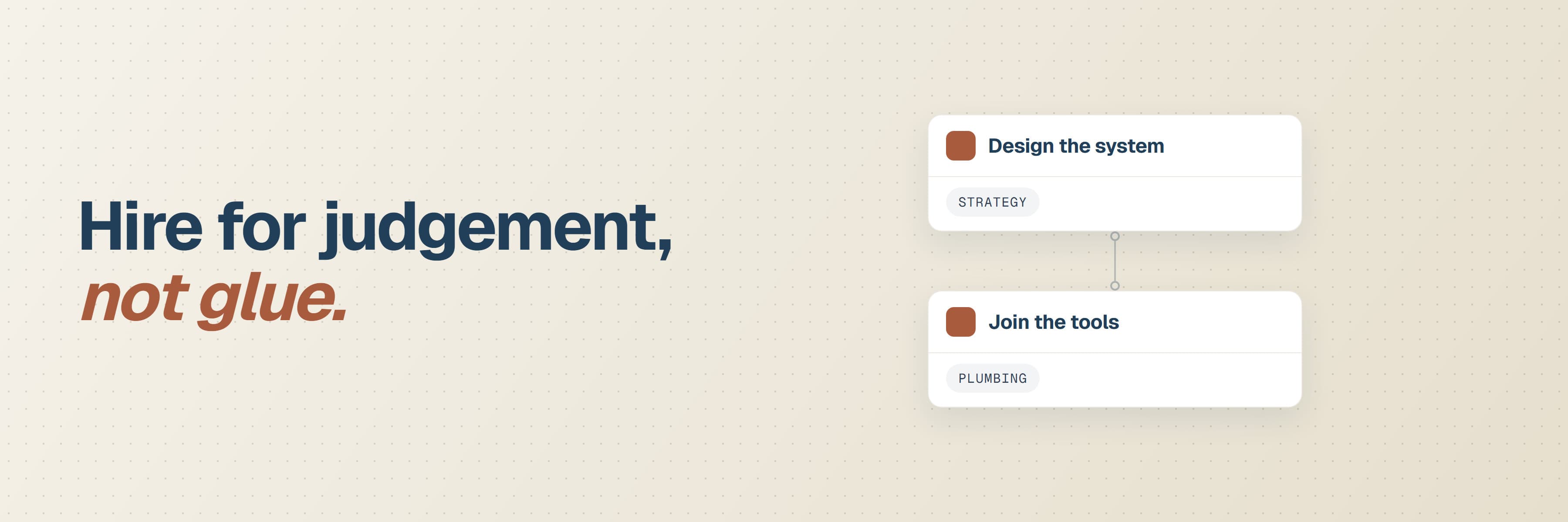 The two halves of a GTM engineer's job: designing how revenue runs, and keeping the tools connected